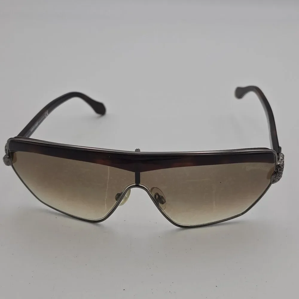 Roberto Cavalli Mirihi 749S 08B Sunglasses Brown Gradient Made Italy Lens Wear